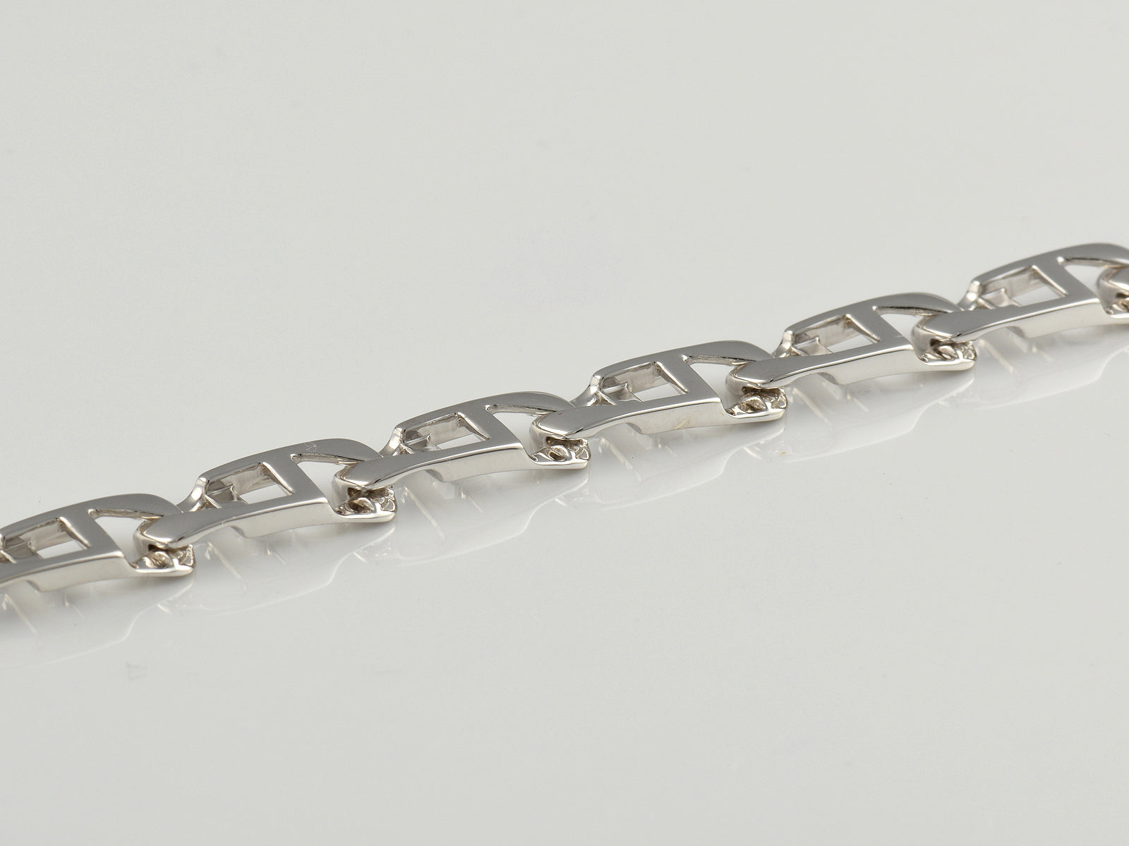 Sterling Silver Fancy Link Bracelet