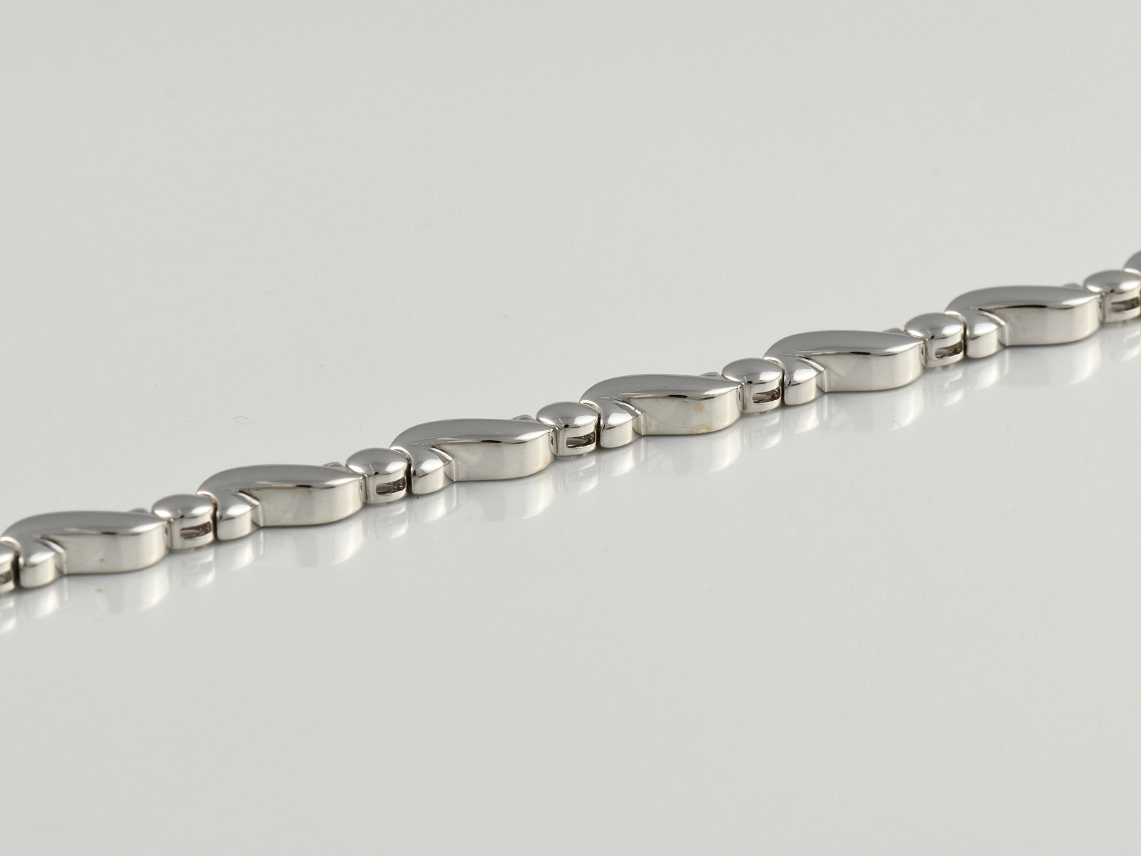 Sterling Silver Fancy Link Bracelet