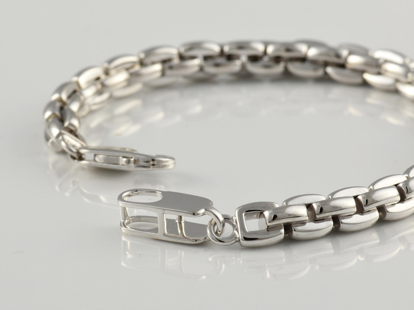 Sterling Silver Fancy Link Bracelet