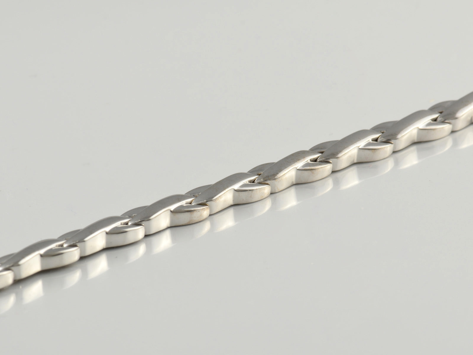 Sterling Silver Fancy Link Bracelet