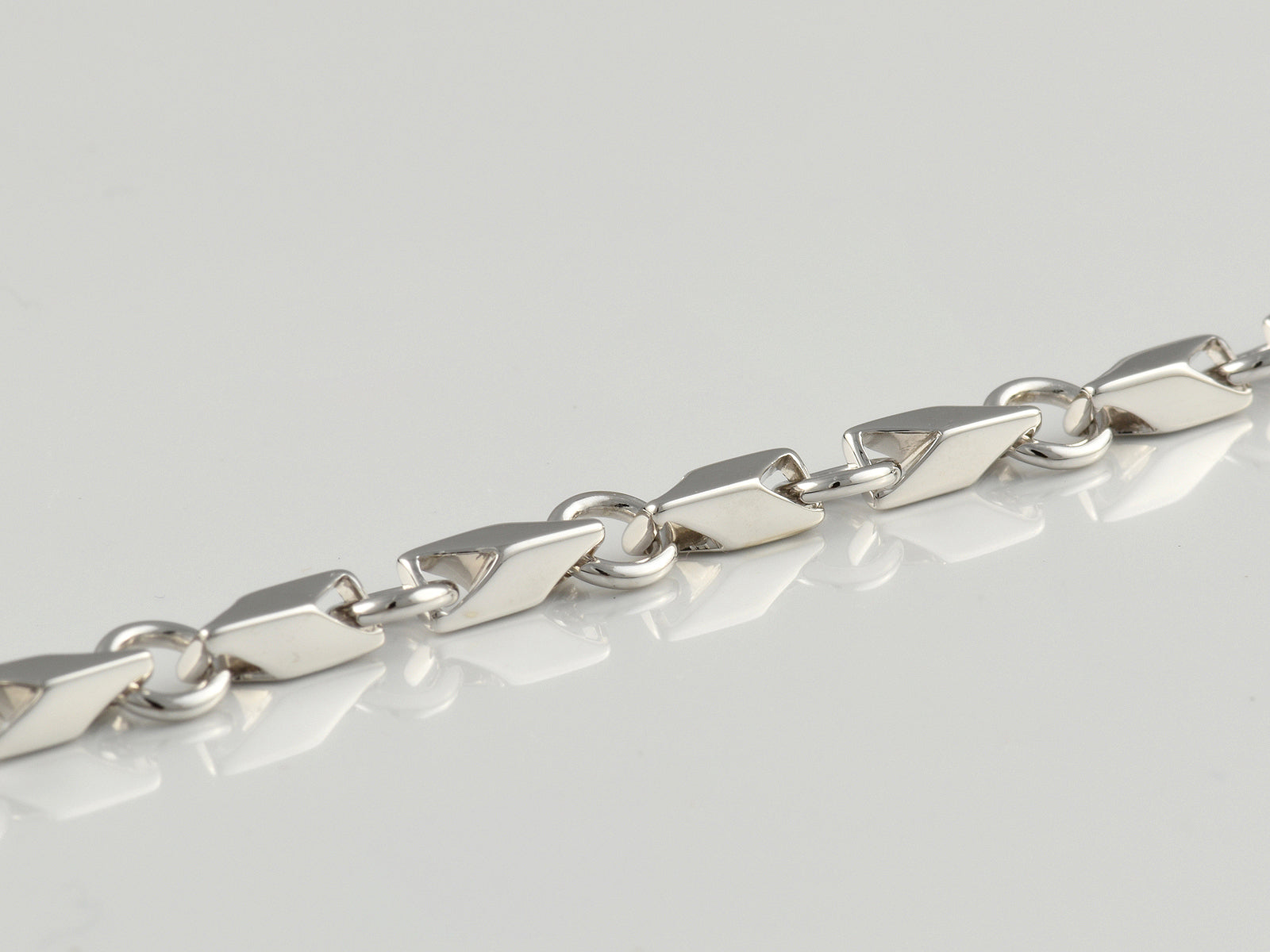 Sterling Silver Fancy Link Bracelet