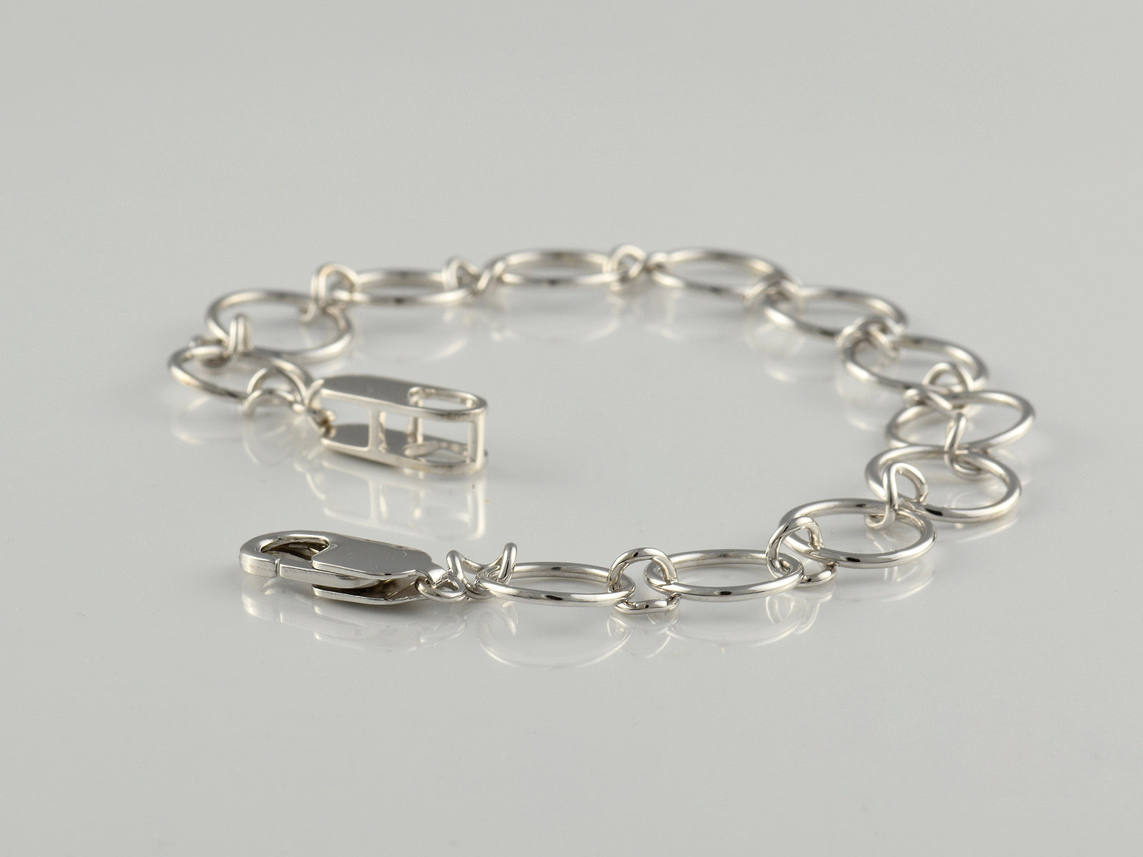Sterling Silver Fancy Link Bracelet