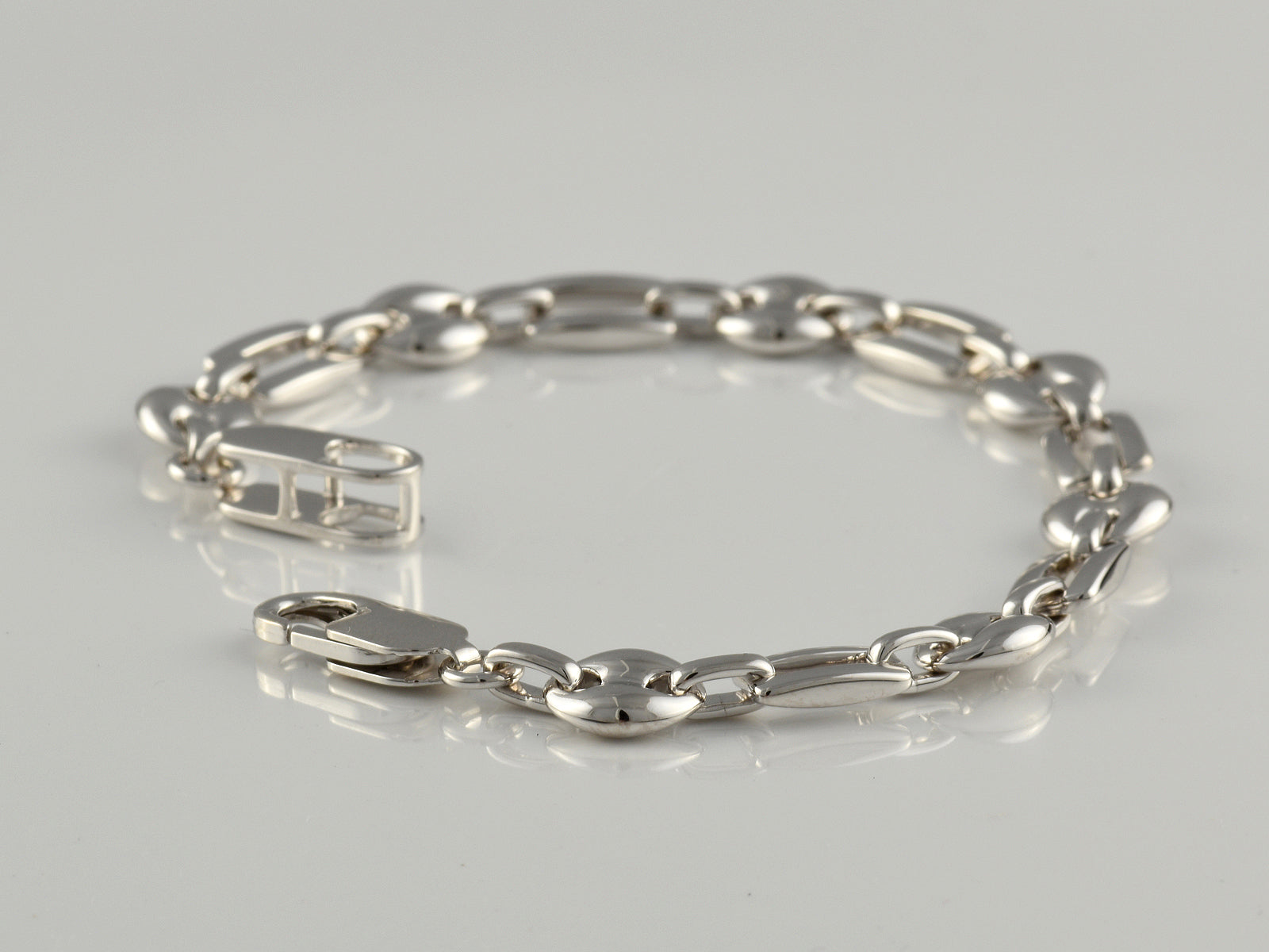 Sterling Silver Fancy Link Bracelet