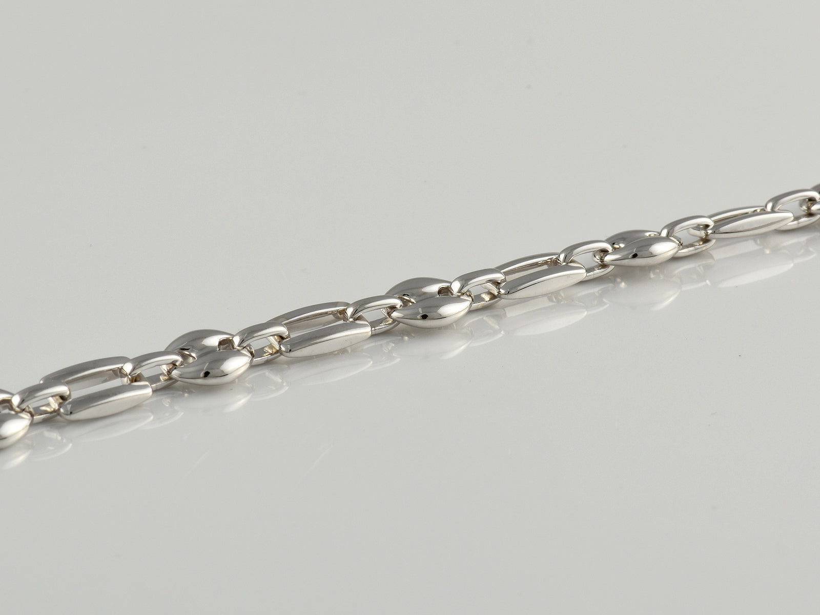 Sterling Silver Fancy Link Bracelet
