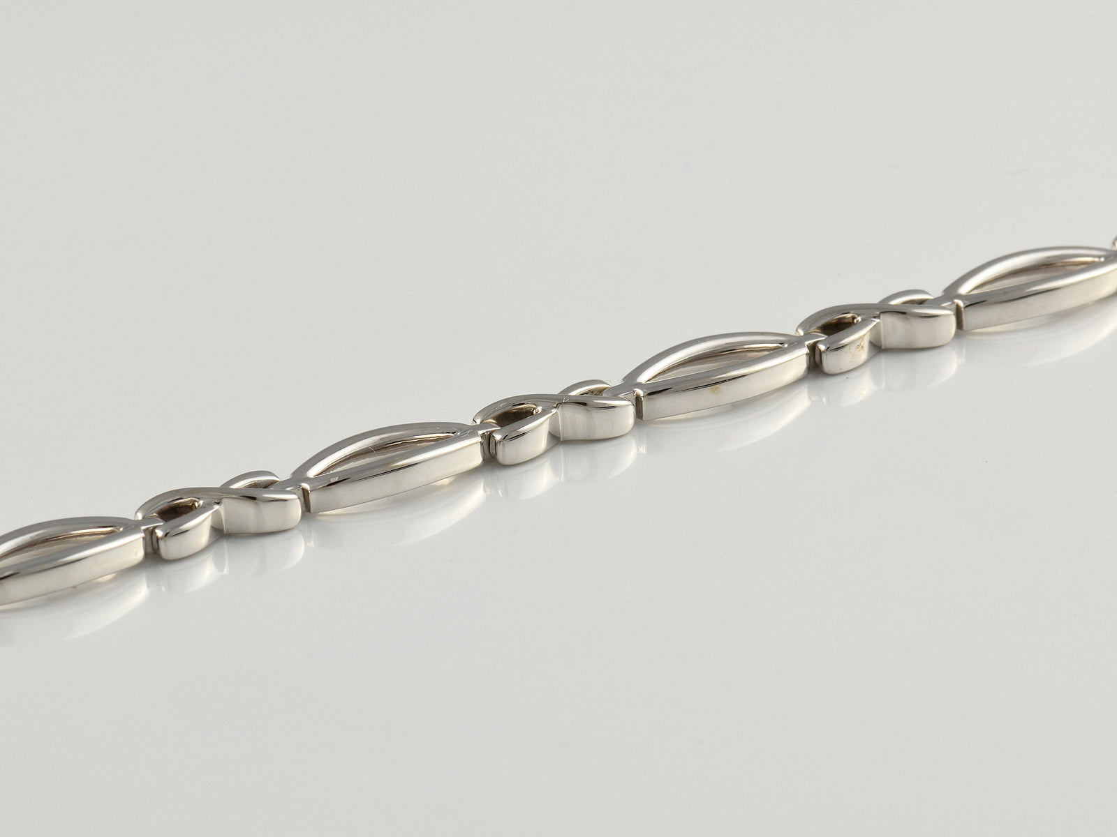 Sterling Silver Fancy Link Bracelet