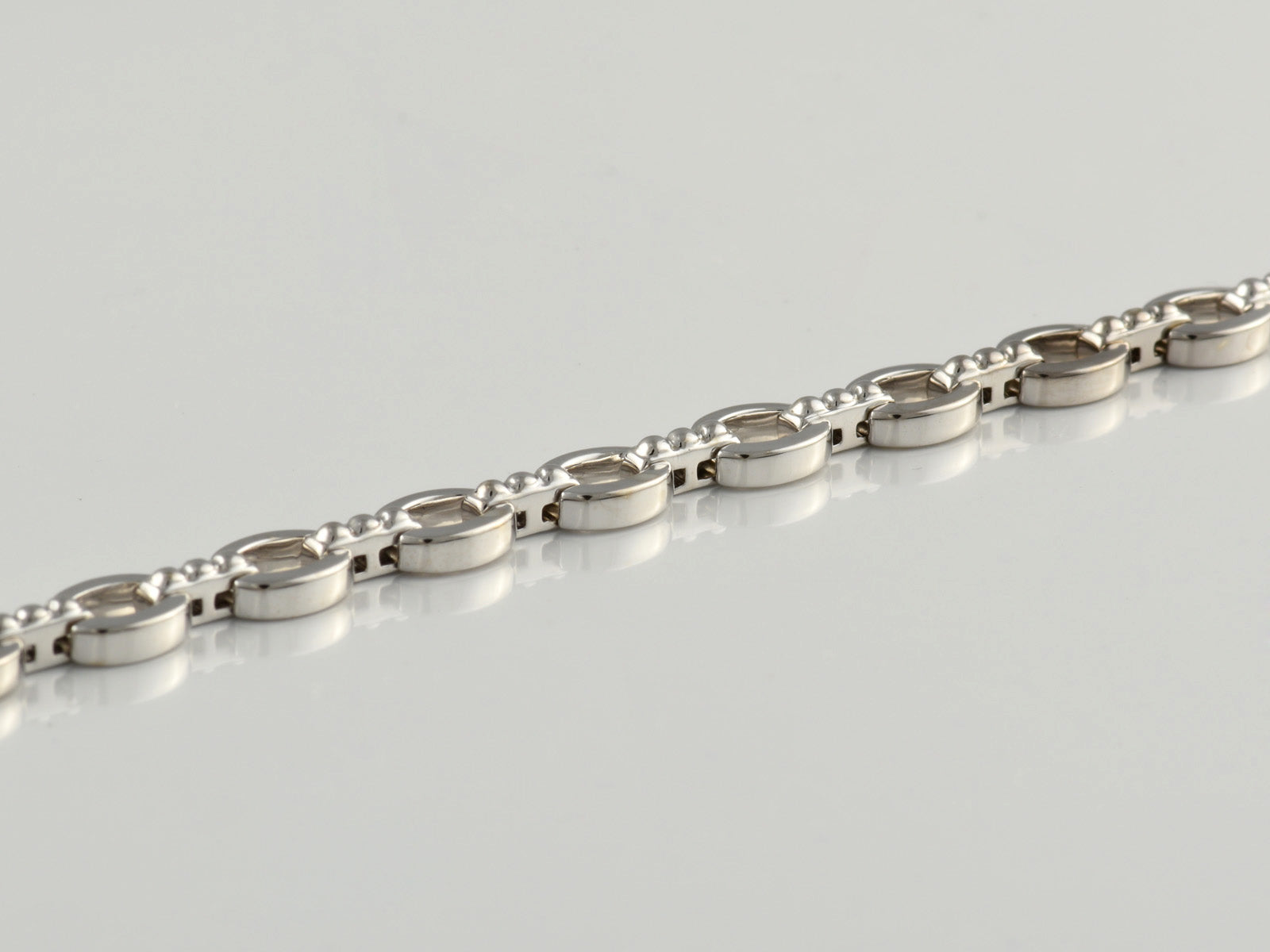 Sterling Silver Fancy Link Bracelet