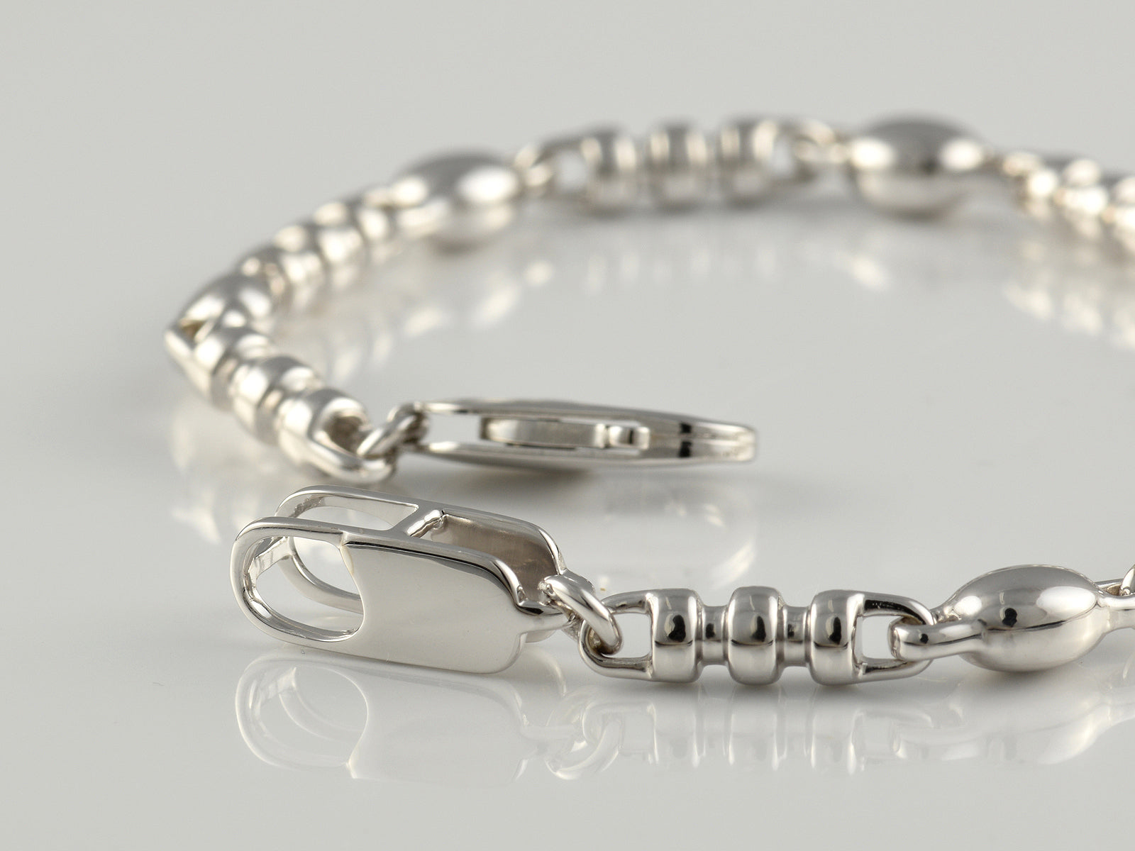 Sterling Silver Fancy Link Bracelet
