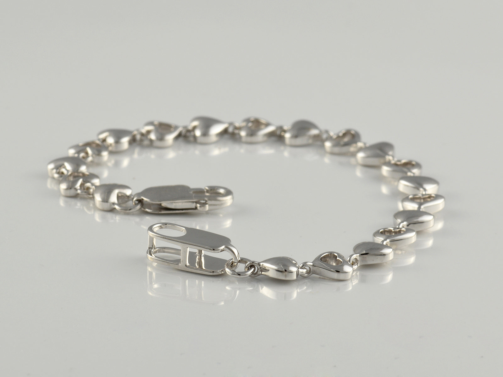 Sterling Silver Fancy Link Bracelet