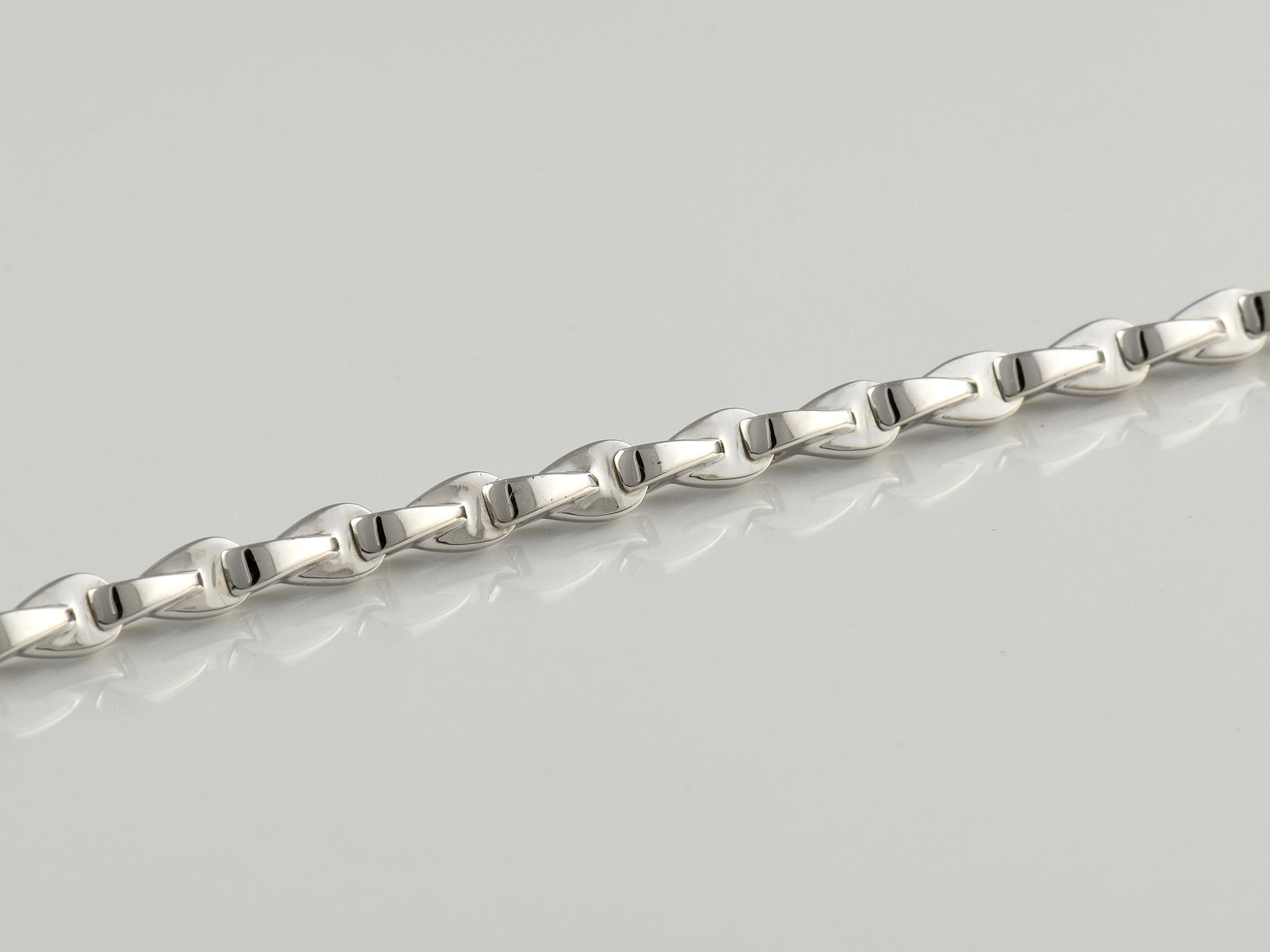 Sterling Silver Fancy Link Bracelet