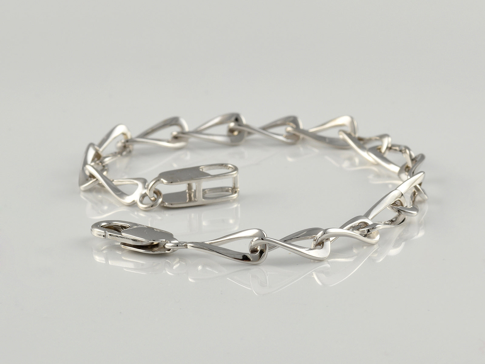 Sterling Silver Fancy Link Bracelet