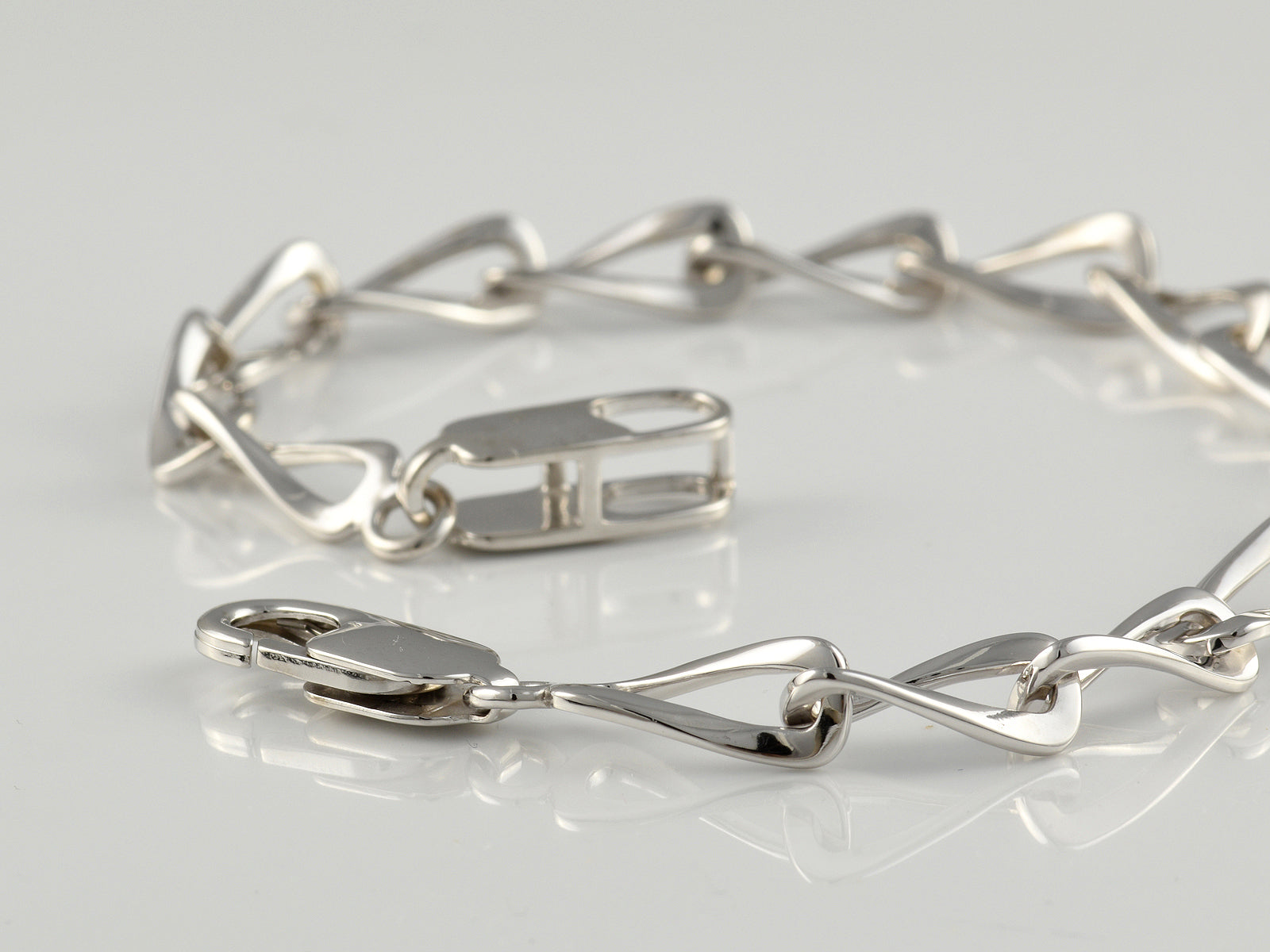 Sterling Silver Fancy Link Bracelet