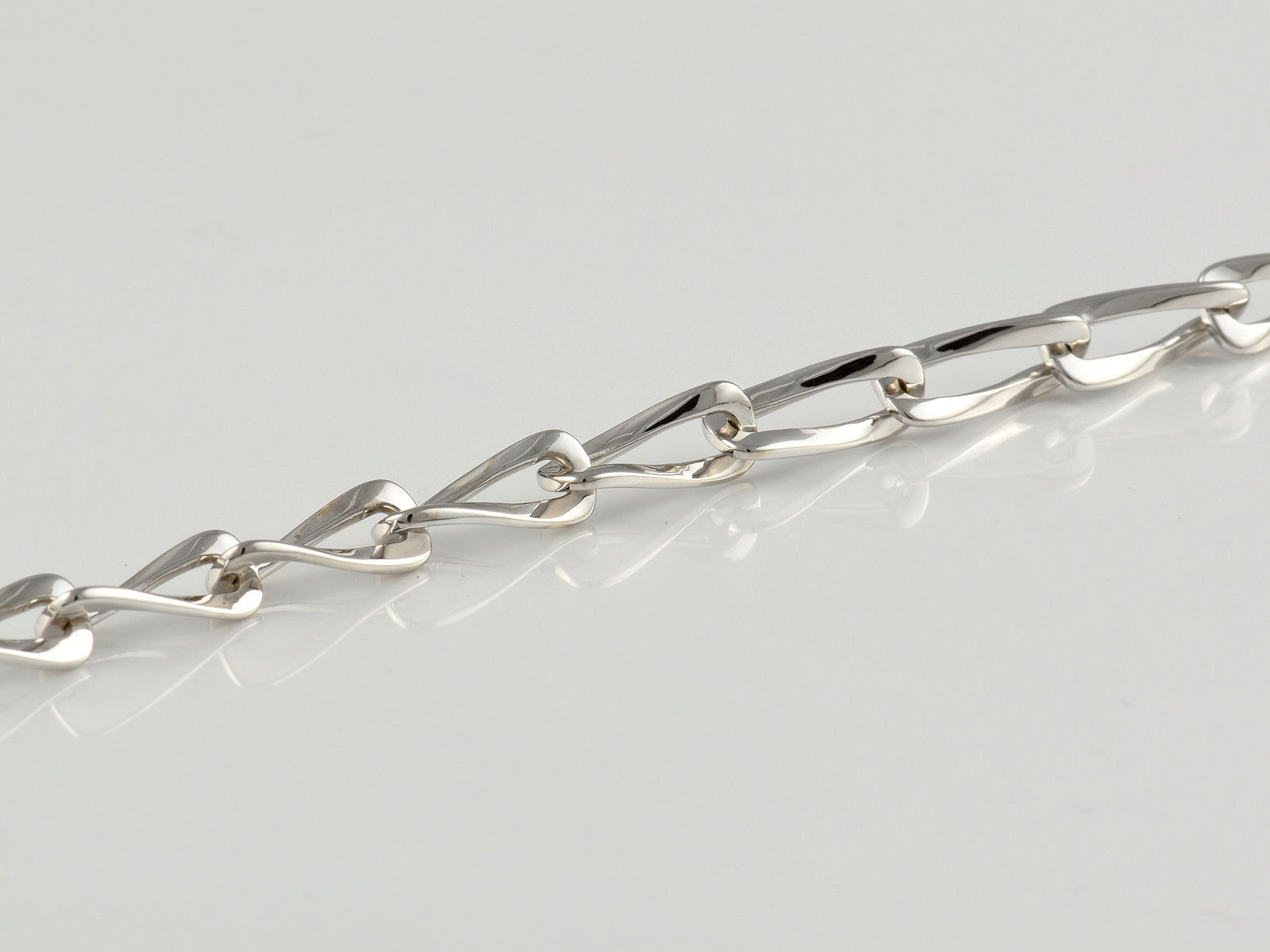 Sterling Silver Fancy Link Bracelet
