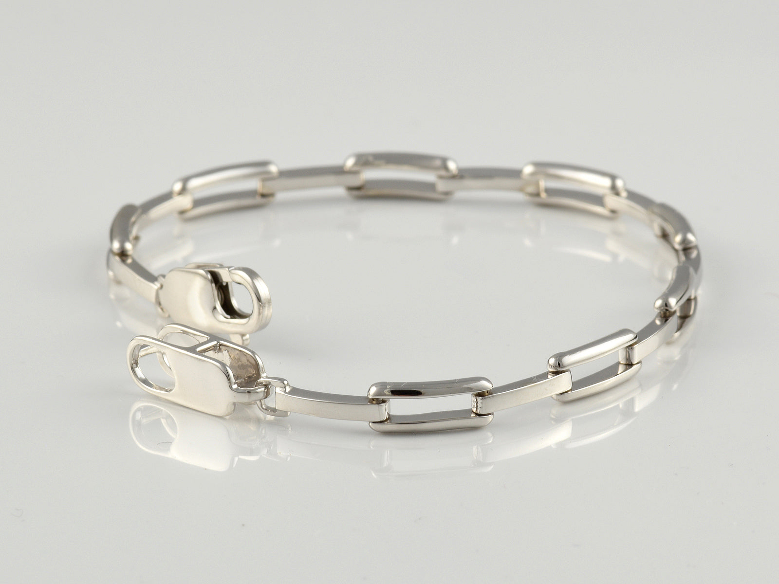 Sterling Silver Fancy Link Bracelet