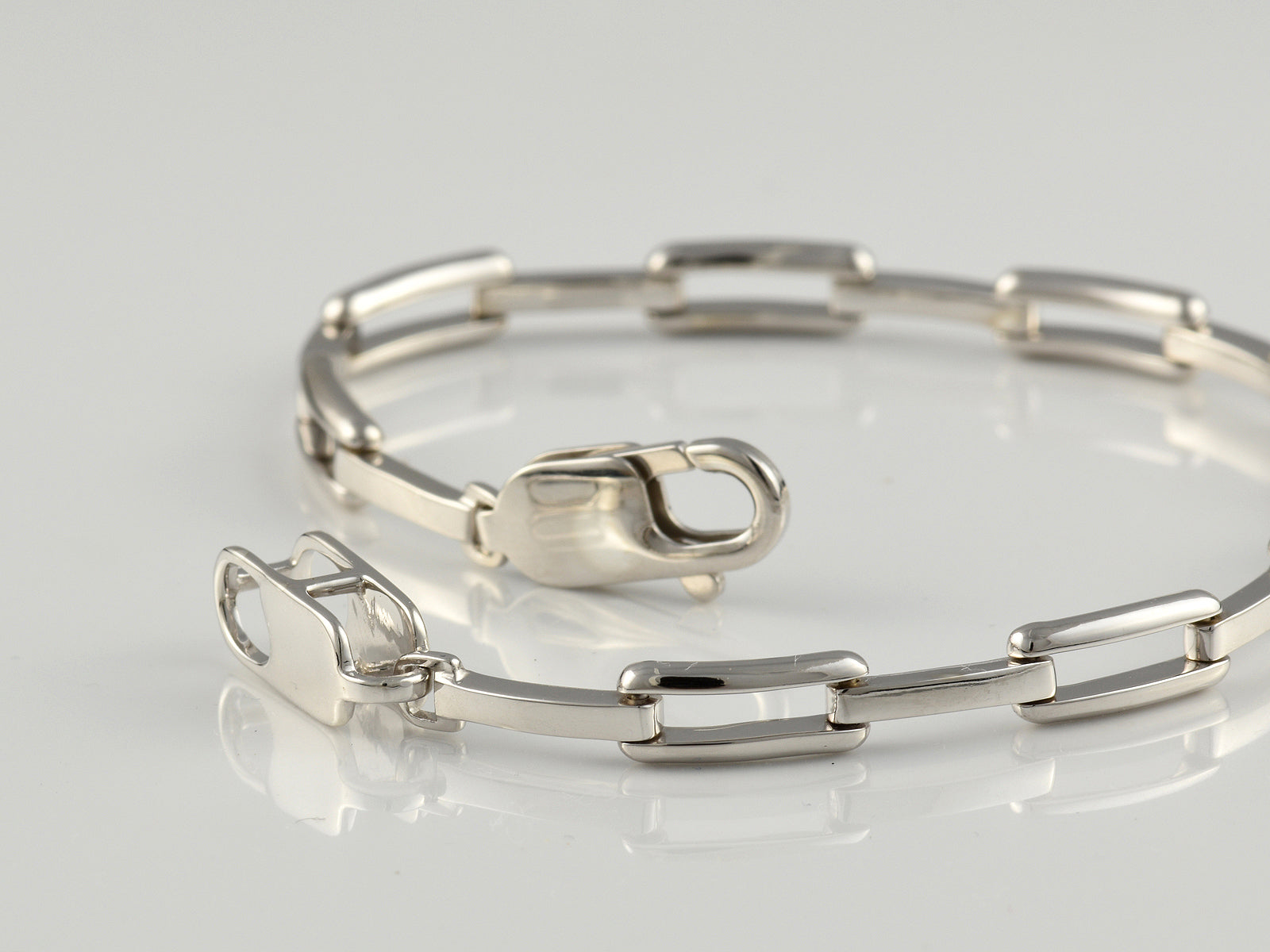 Sterling Silver Fancy Link Bracelet