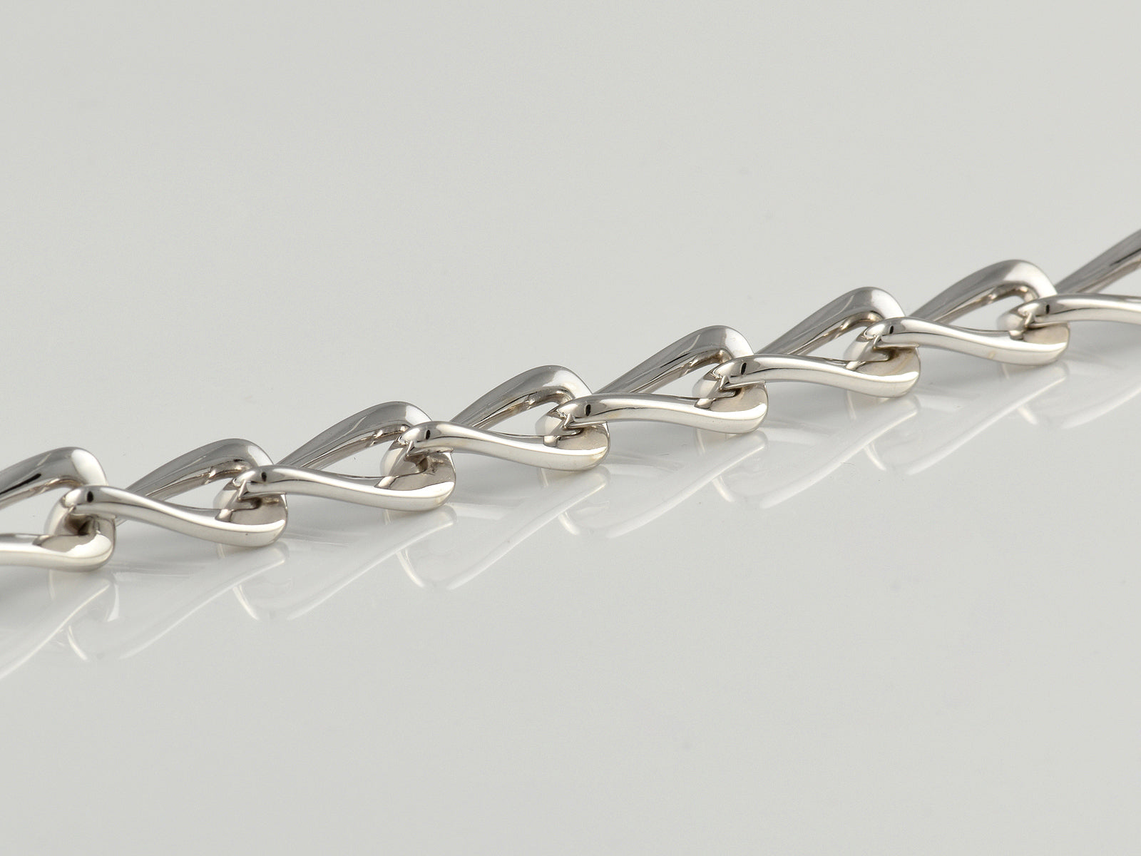 Sterling Silver Fancy Link Bracelet