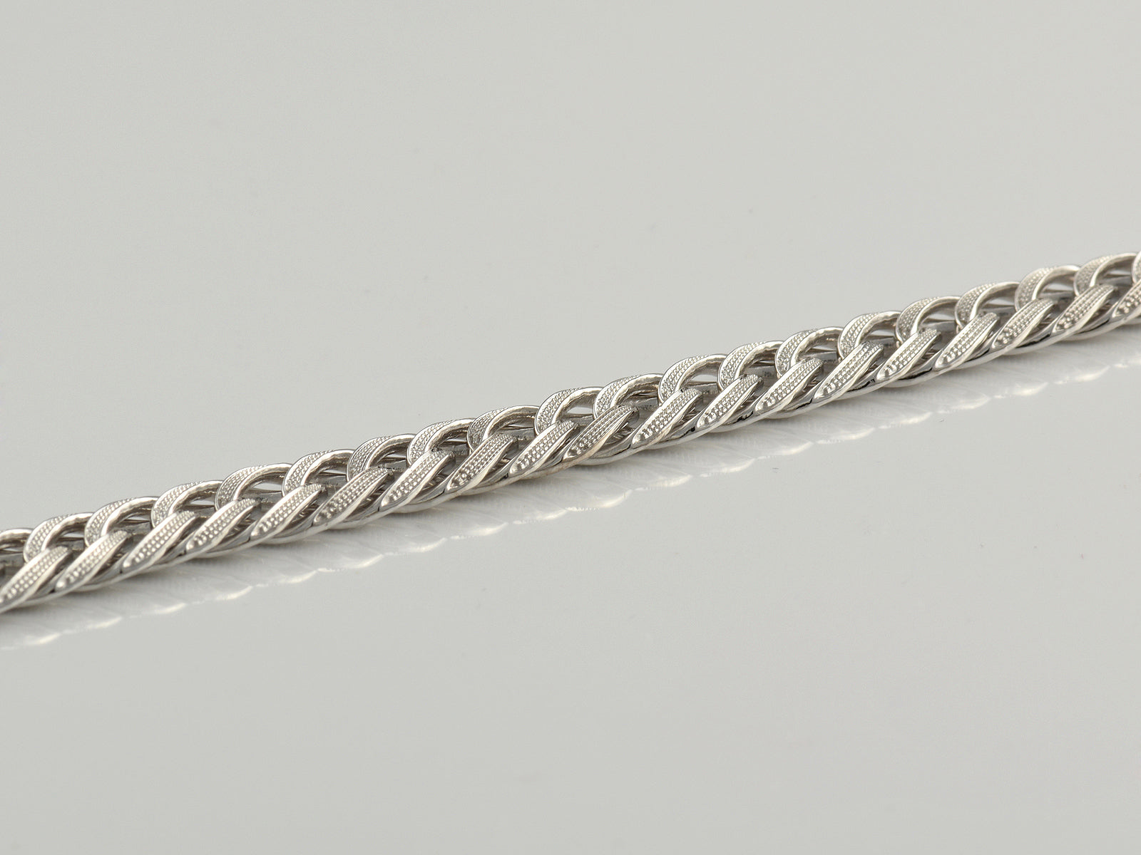 Sterling Silver Fancy Link Bracelet