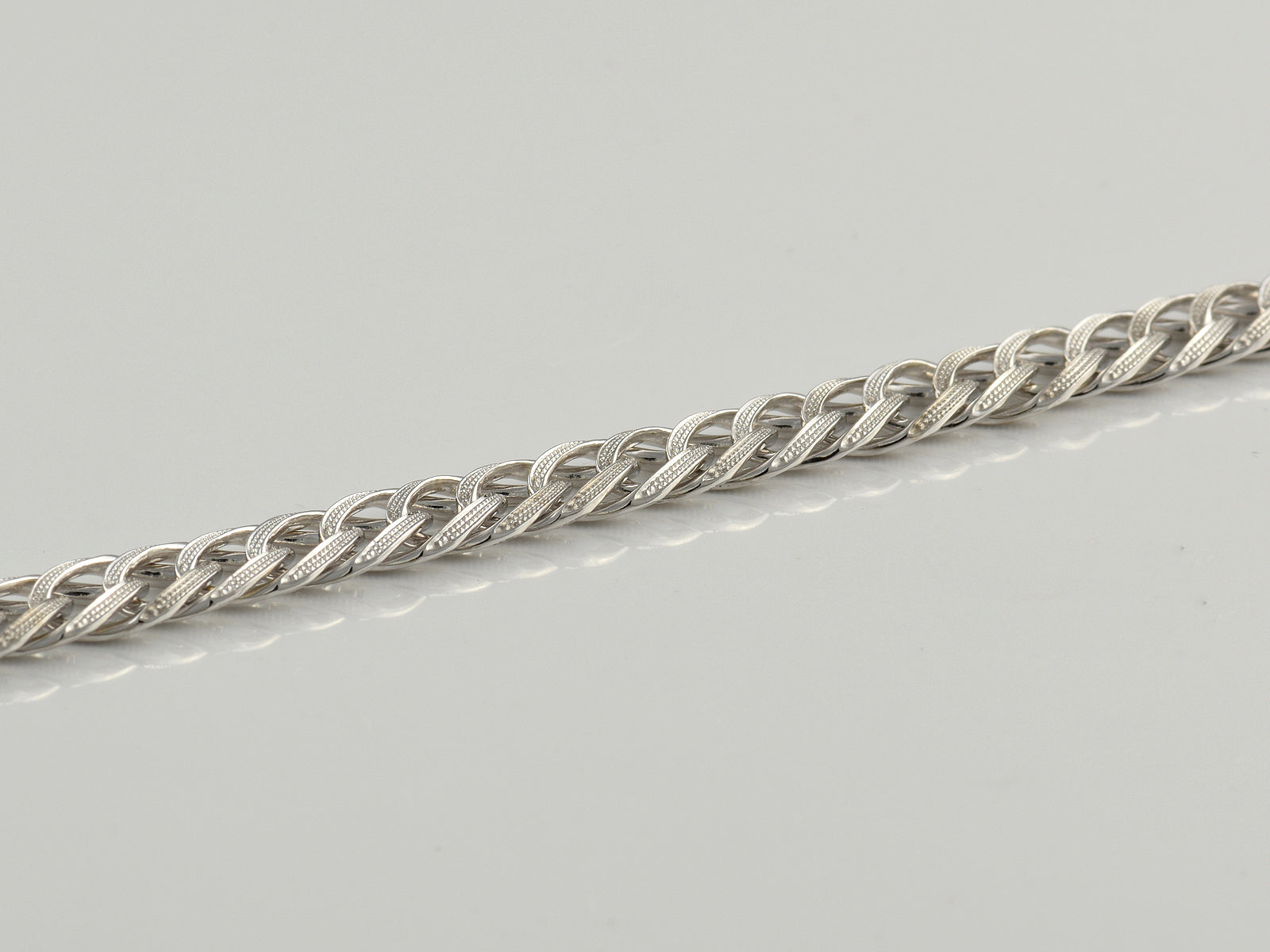 Sterling Silver Fancy Link Bracelet