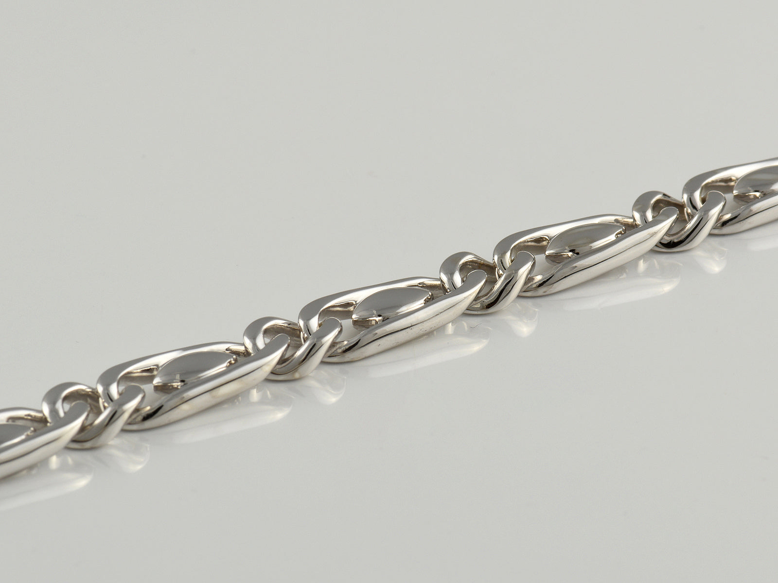 Sterling Silver Fancy Link Bracelet