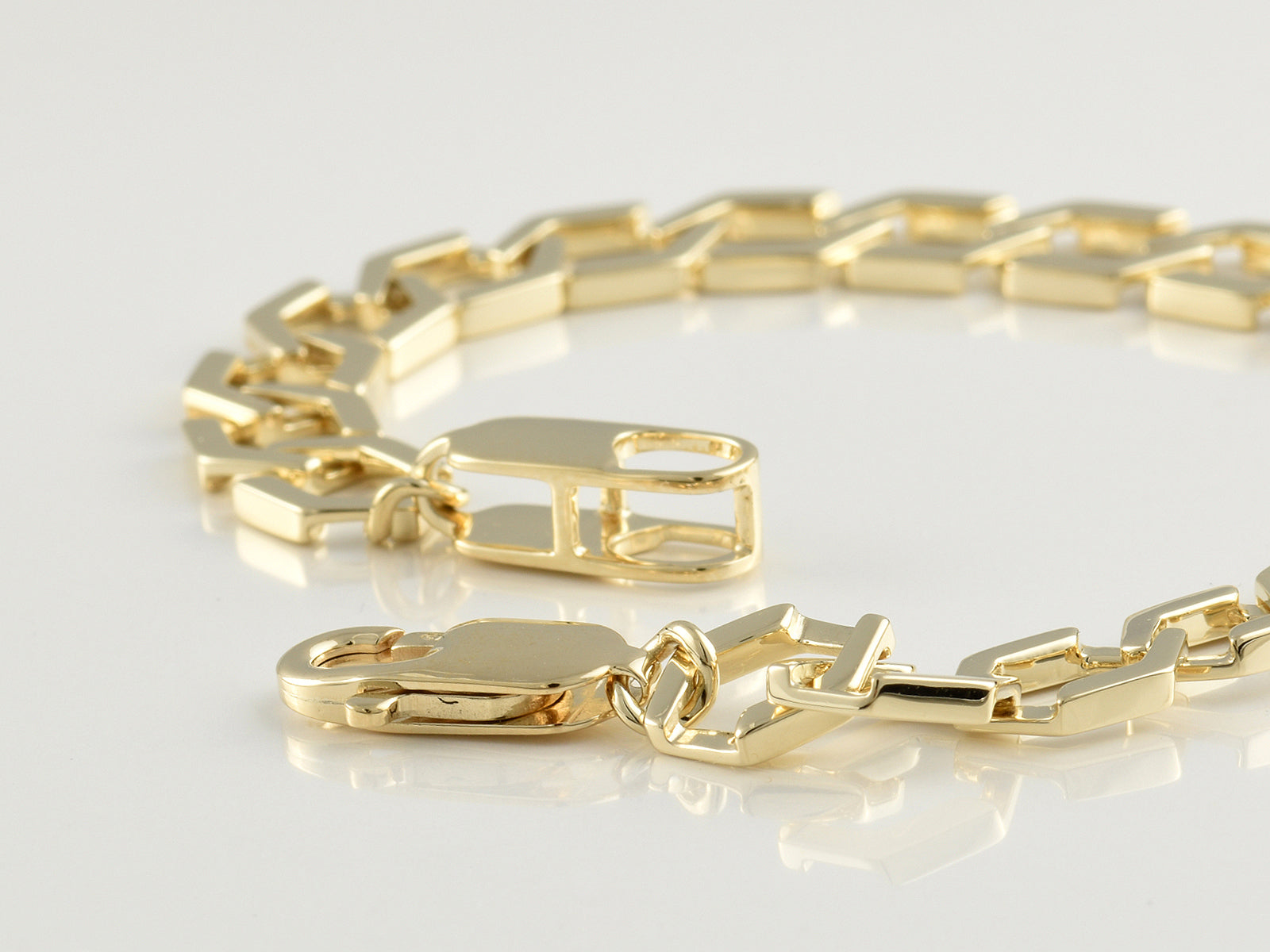 9ct Yellow Gold Fancy Bracelet
