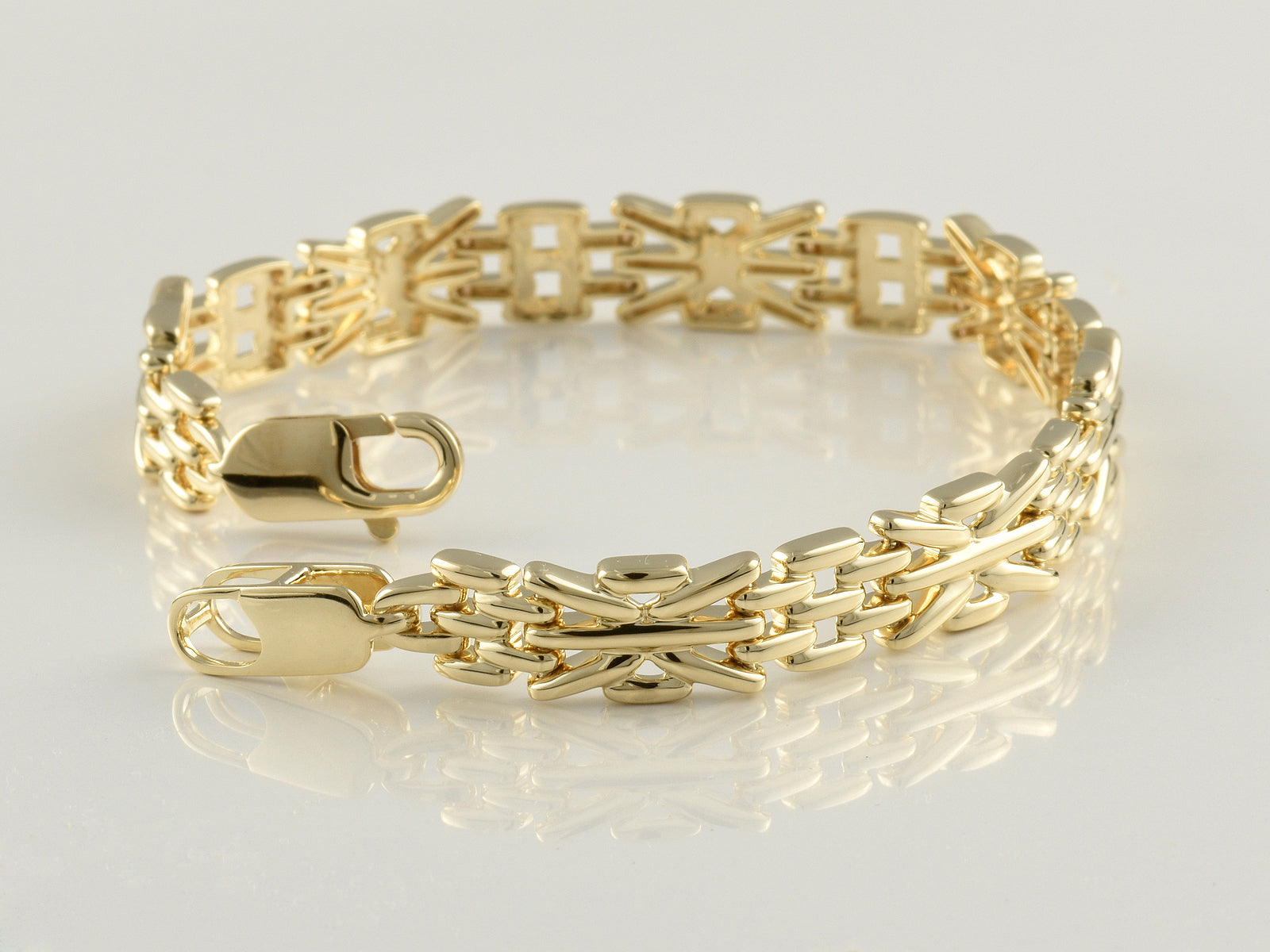 9ct Yellow Gold Fancy Bracelet