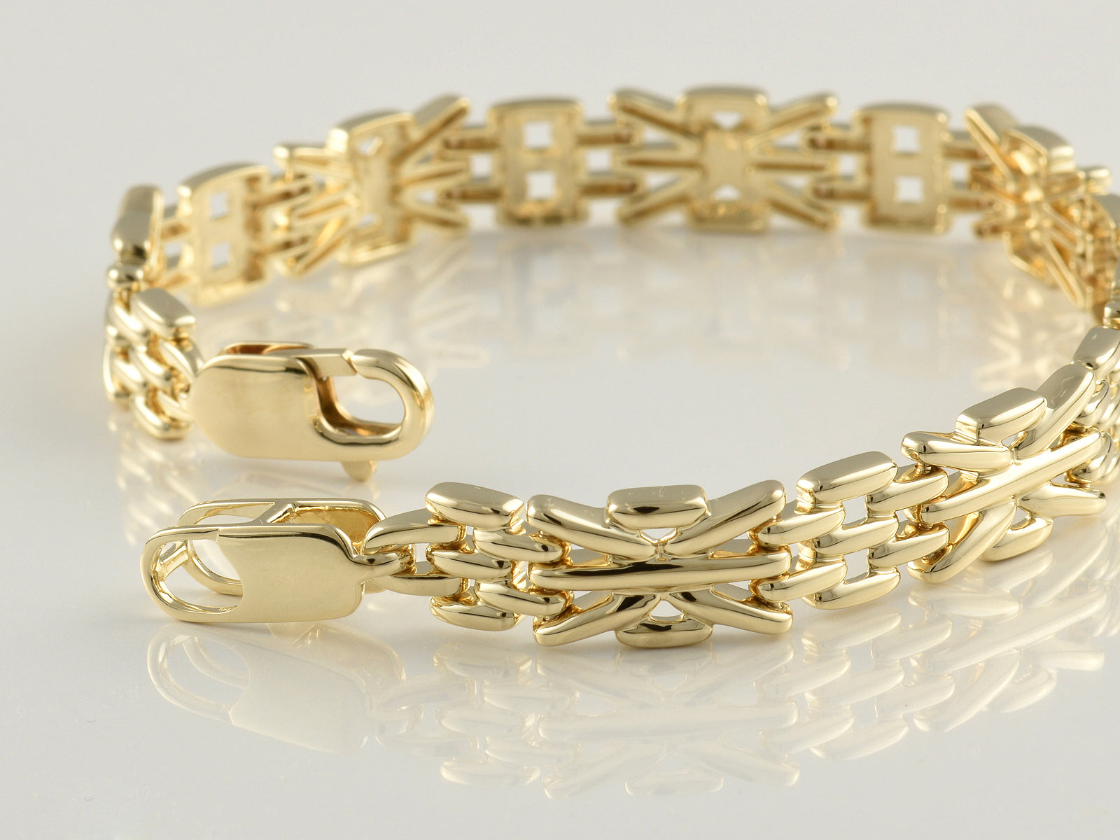 9ct Yellow Gold Fancy Bracelet